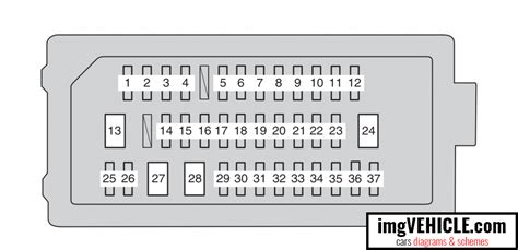 2016 toyota camry junction box melt|Fuse Box Diagram Toyota Camry (XV50; 2012.